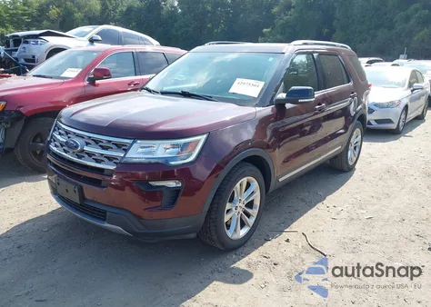 2018 Ford Explorer Xlt from USA, damaged, VIN 1FM5K8D83JGC11048